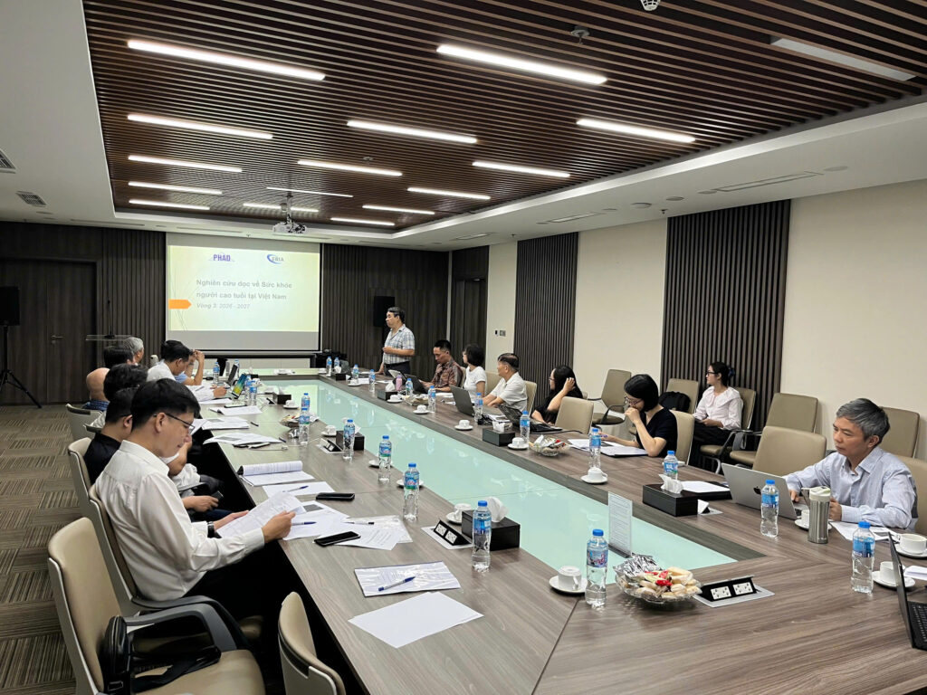 Advisory Committee Meeting for Wave 3 of the Longitudinal Study of Ageing and Health in Viet Nam